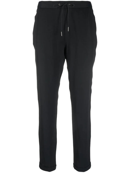 Stud-Detailing Straight-Leg Trousers