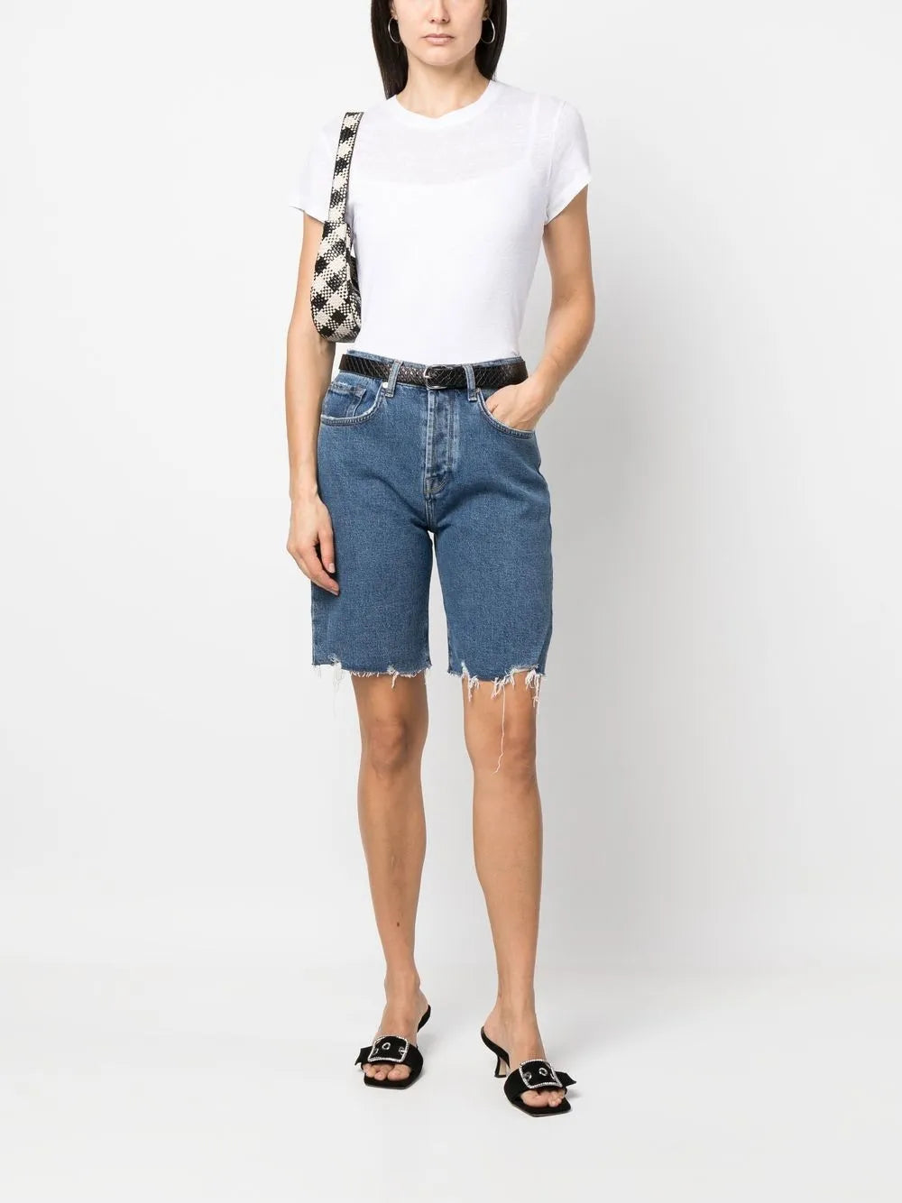 Short-Sleeved Linen T-Shirt