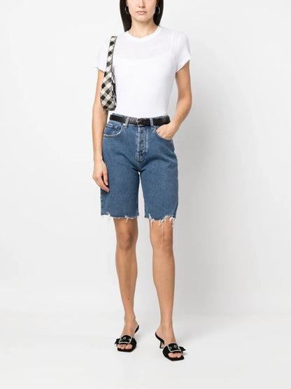 Short-Sleeved Linen T-Shirt