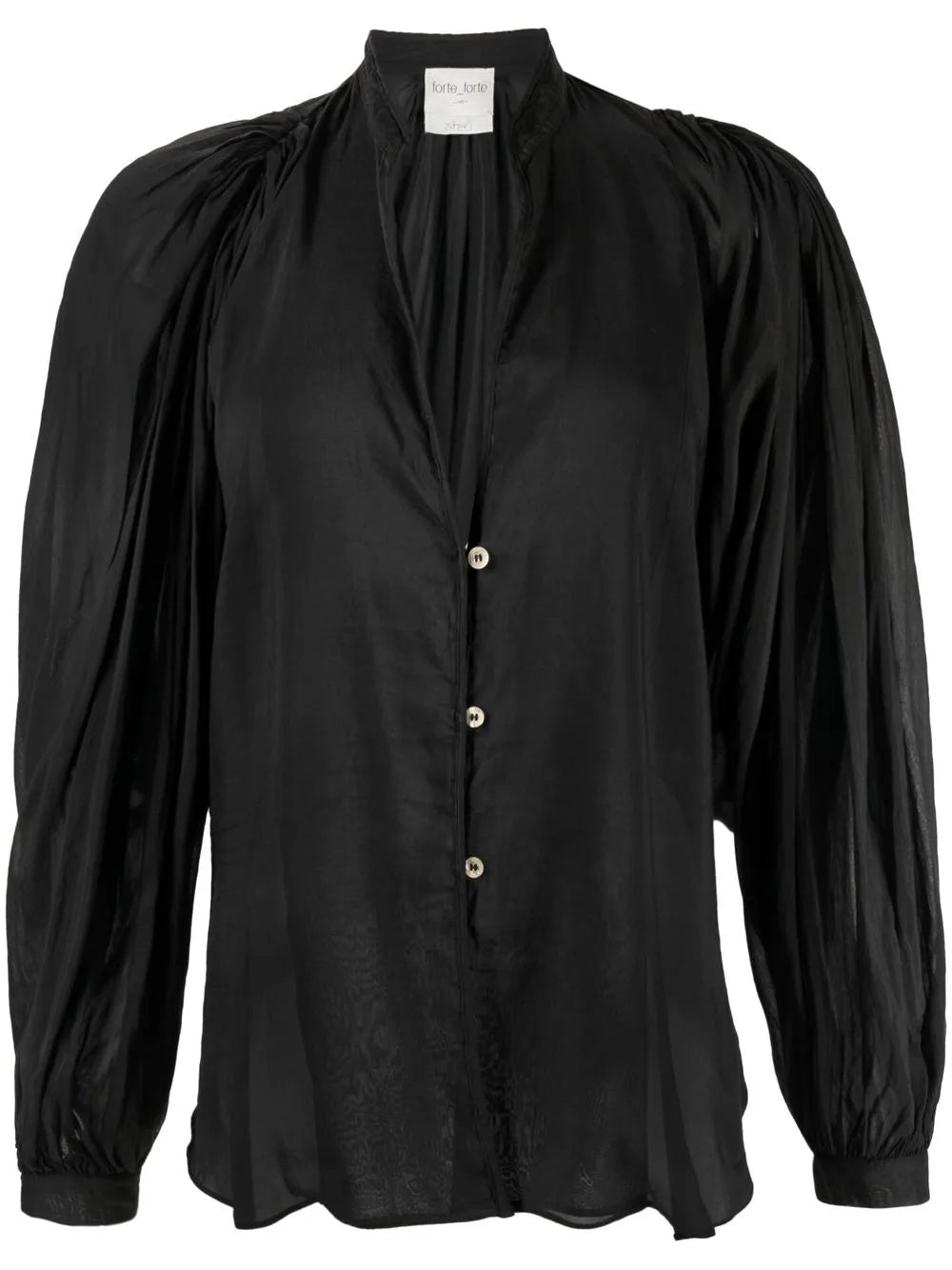 Semi-Sheer Blouse
