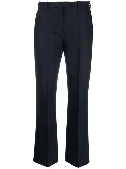 Dart-Detail Tailored Trousers
