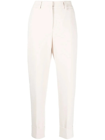 Tapered-Leg Trousers