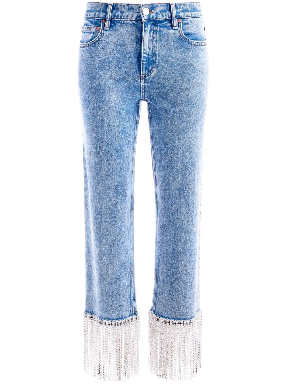 Amazing Crystal-Embellished Boyfriend Jeans