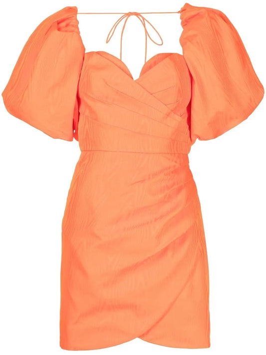 Carmelita Puff-Sleeve Minidress