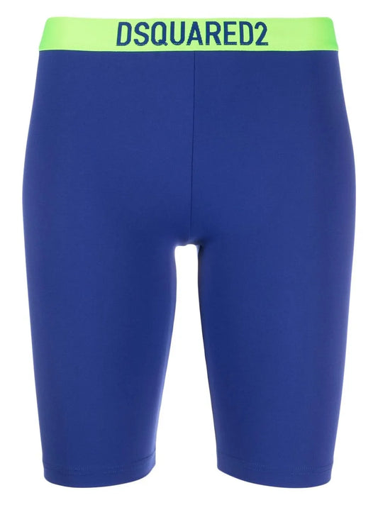Logo-Waistband Cycling Shorts