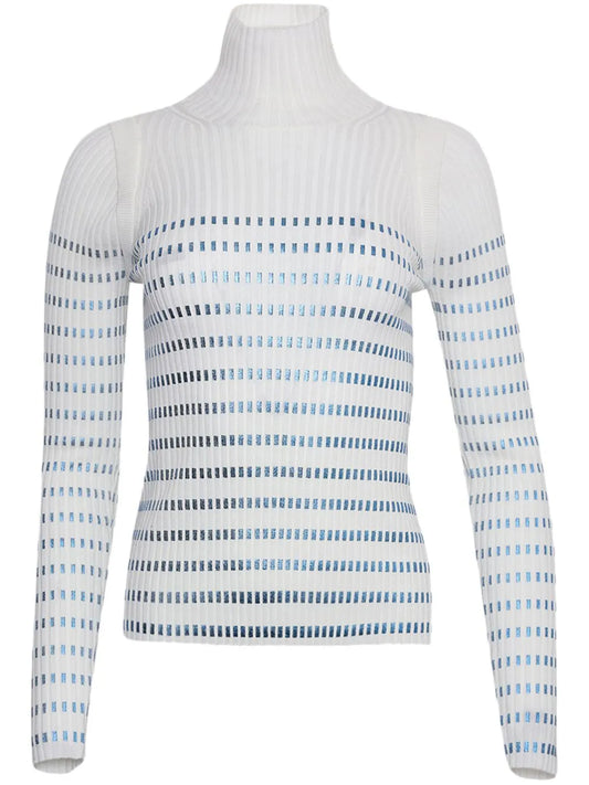 Striped Crew-Neck Jumper