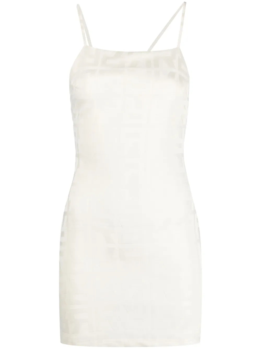 Monogram-Jacquard Mini Dress