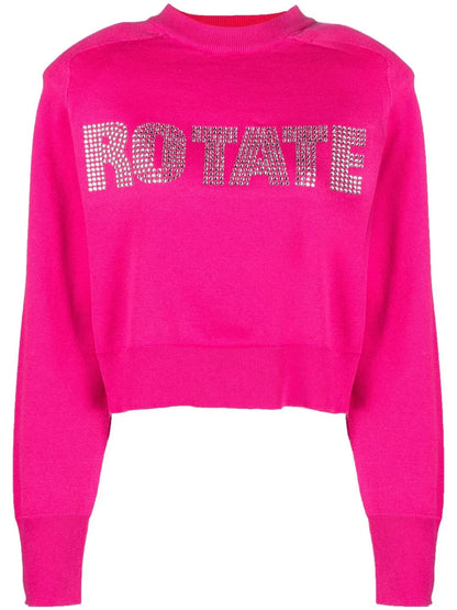 Shandy Rhinestone-Embellished Jumper