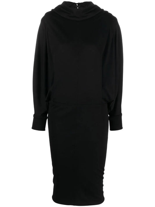 Roll-Neck Mini Dress
