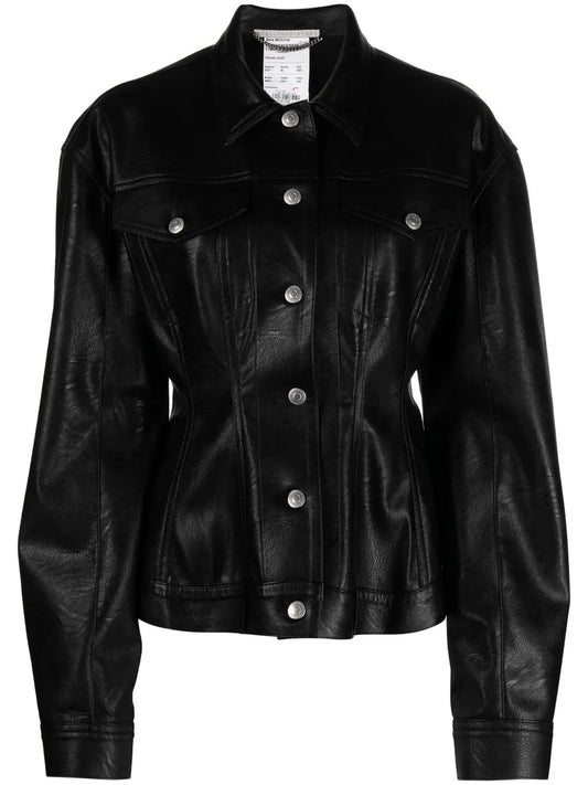 Fitted Button-Up Jacket