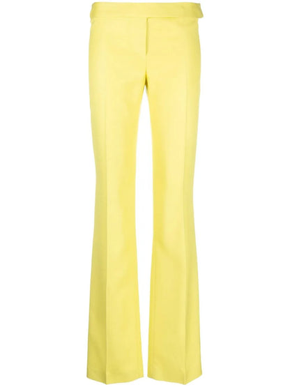 Straight-Leg Tailored Trousers