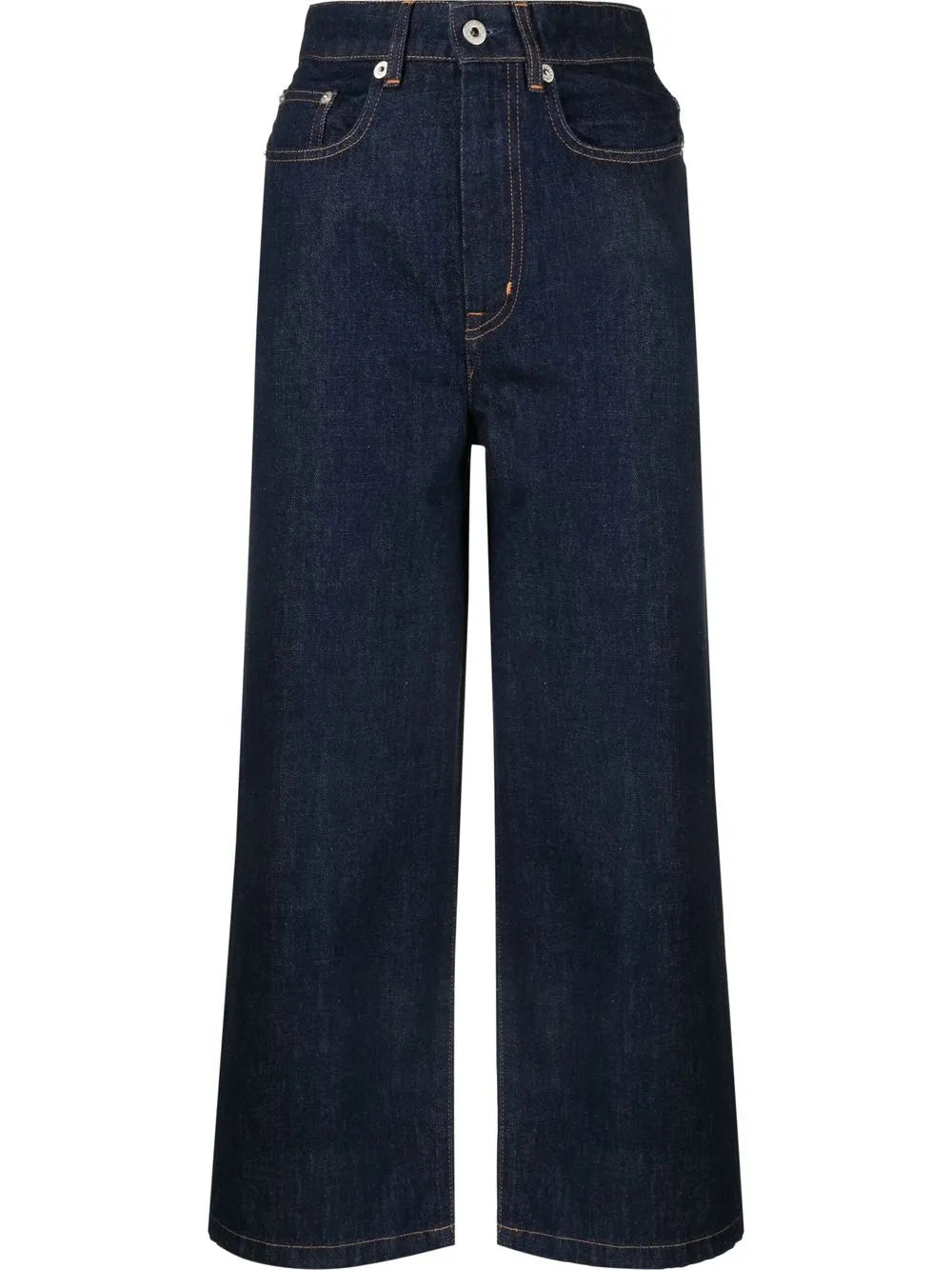 High-Waist Wide-Leg Jeans