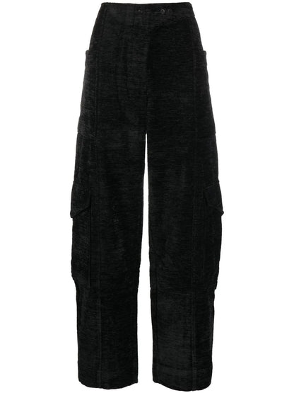 Chenille Tapered Trousers