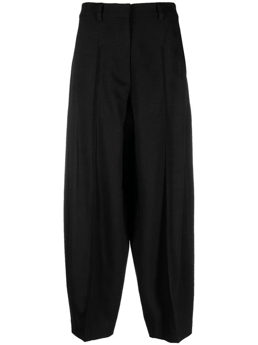 Pleat-Detail Tailored Trousers