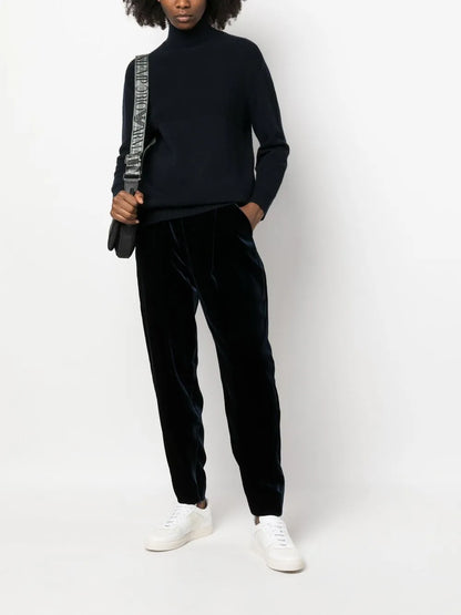 High-Neck Cashmere Jumper