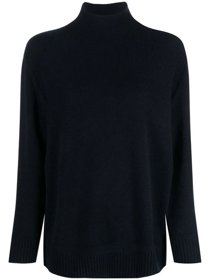 High-Neck Cashmere Jumper