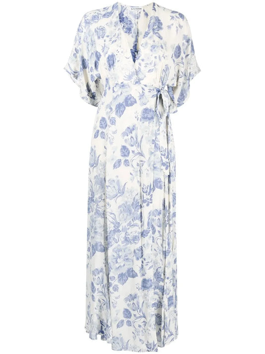 Winslow Draped Wrap Dress