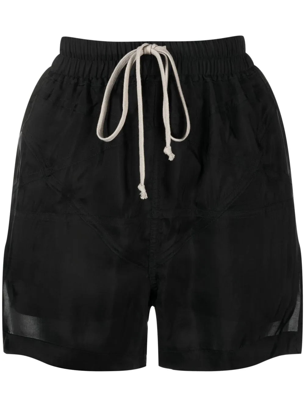 Drawstring Satin Shorts