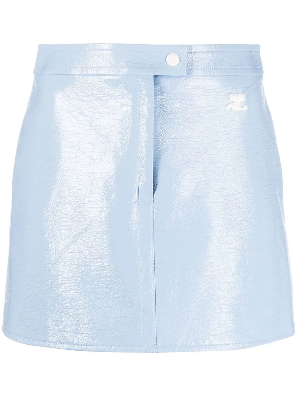 Logo-Embroidered Miniskirt