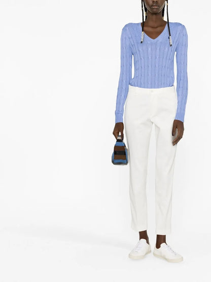 Polo Pony Cable-Knit Jumper