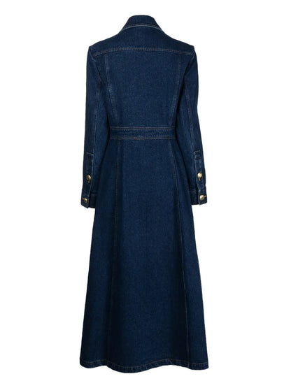Long Denim Coat