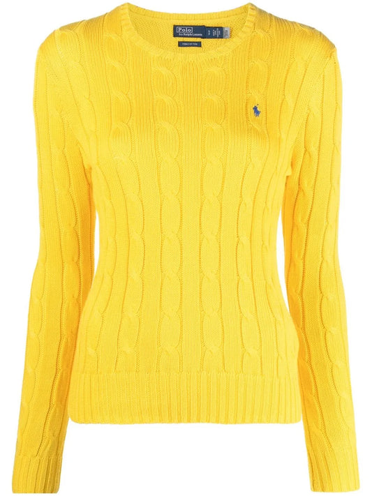Polo Pony Cable-Knit Jumper