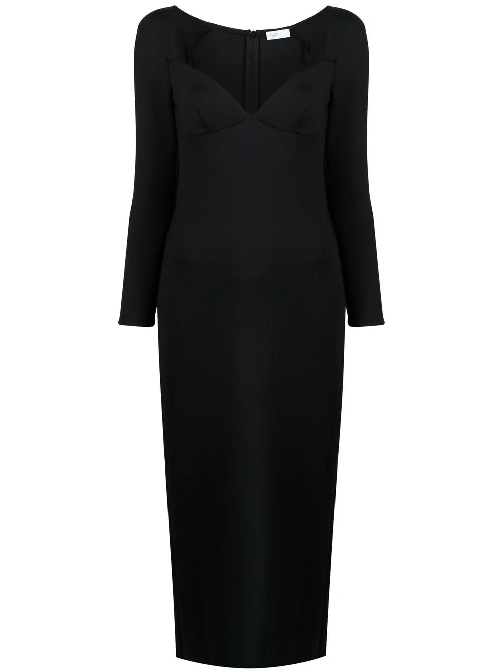 Long-Sleeve Maxi Dress