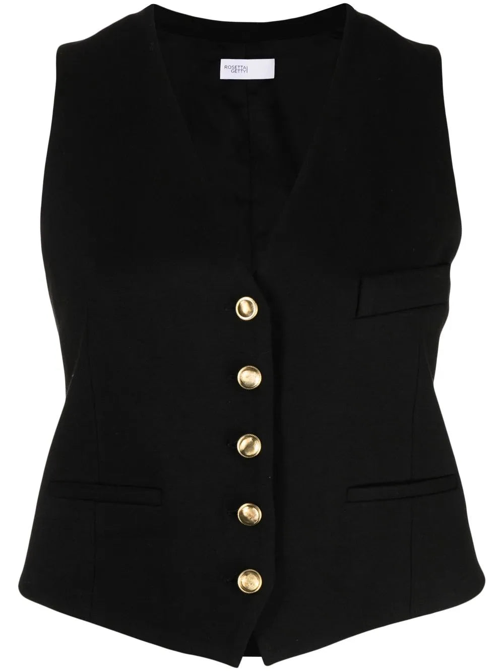 Single-Breasted Tailored Vest