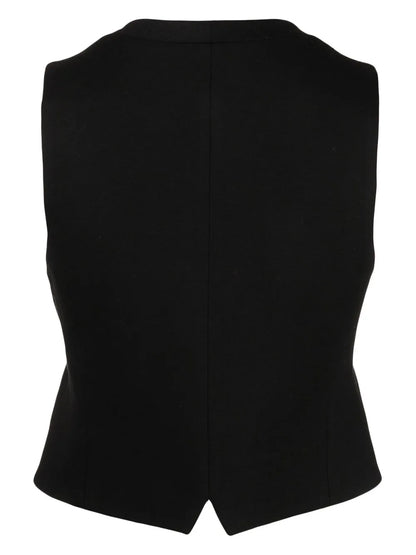 Single-Breasted Tailored Vest