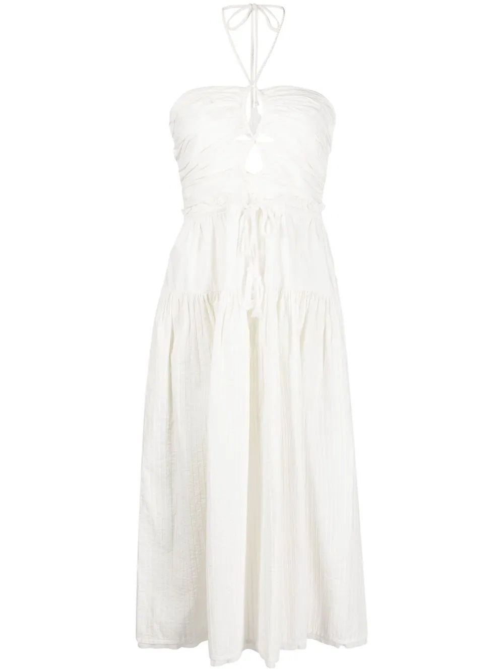 Ella Halterneck Midi Dress