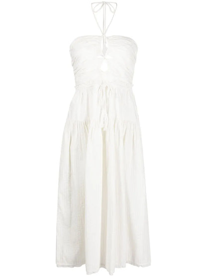 Ella Halterneck Midi Dress