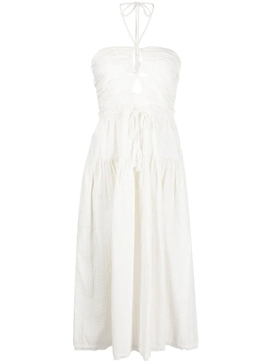Ella Halterneck Midi Dress