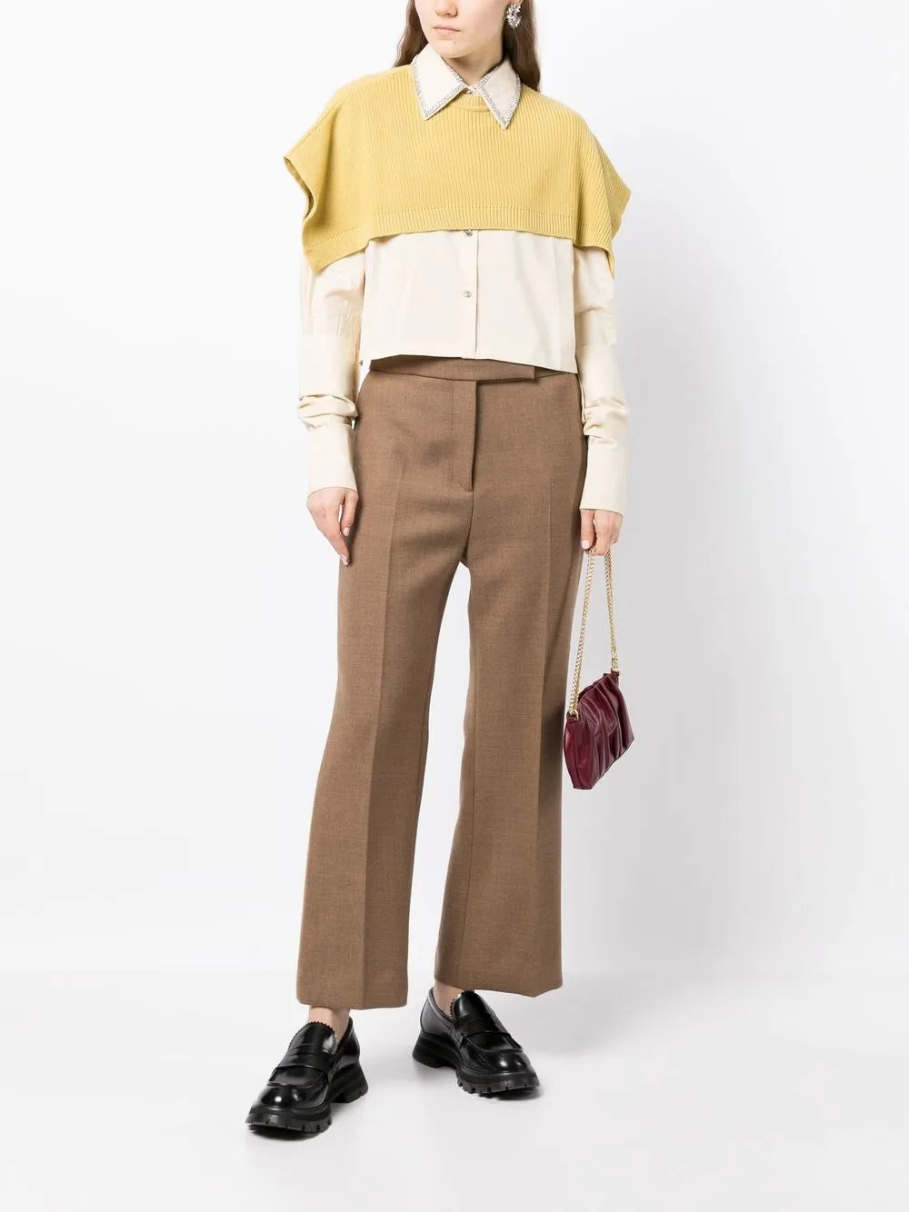 Knit Cape Shirt
