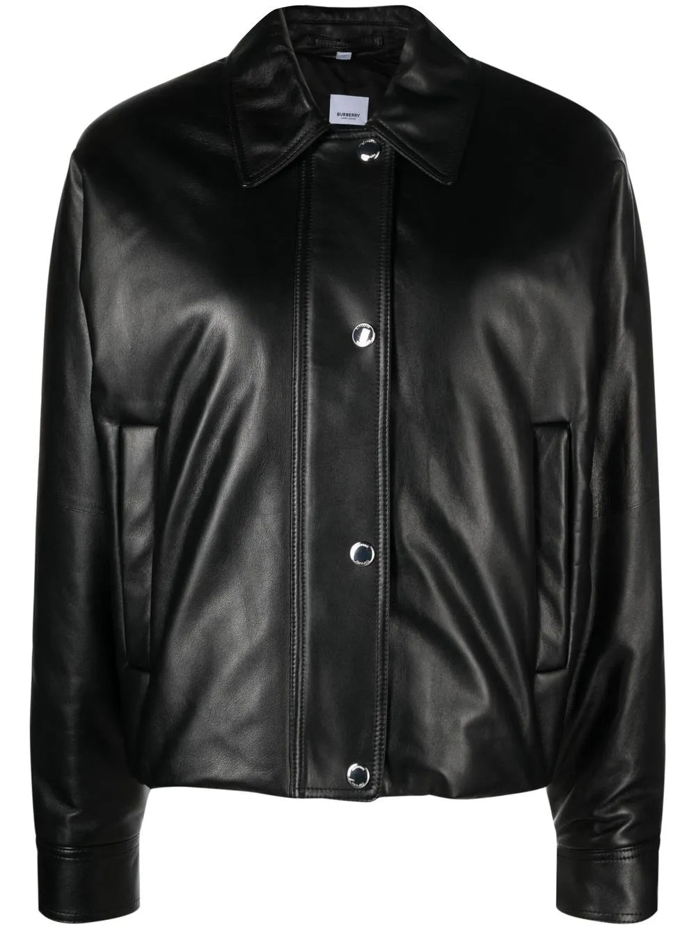 Two-Pocket Leather Jacket
