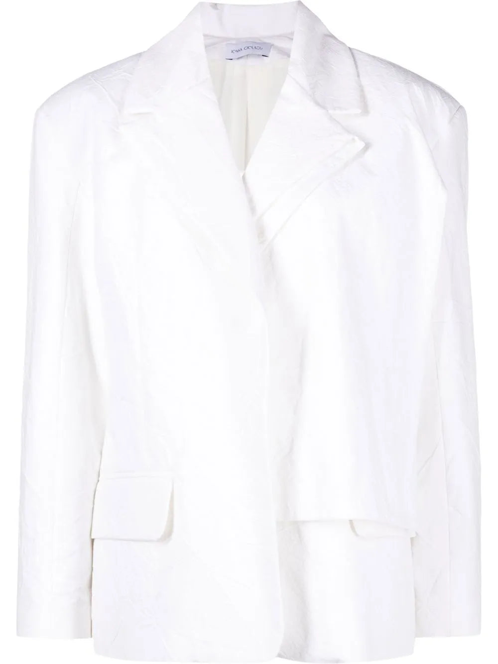 Deconstructed Double-Breasted Blazer