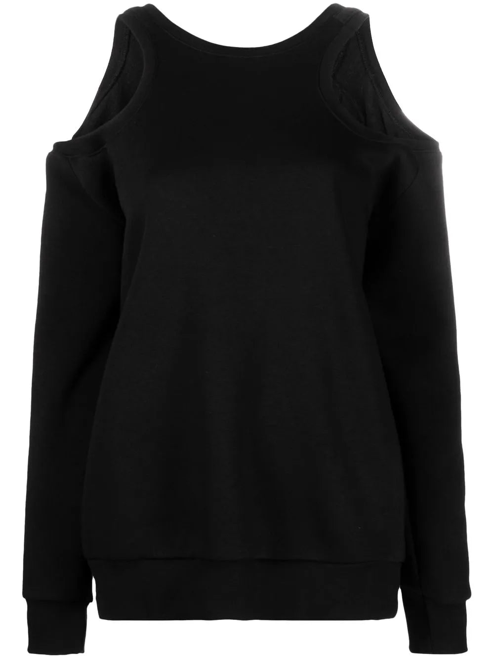 Backless Cut-Out Sweatshirt