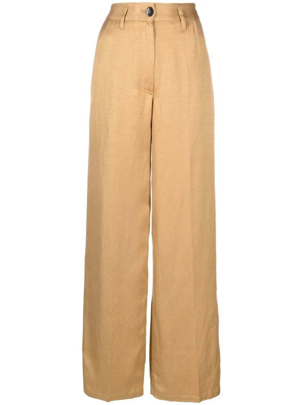 Wide-Leg Tailored Trousers