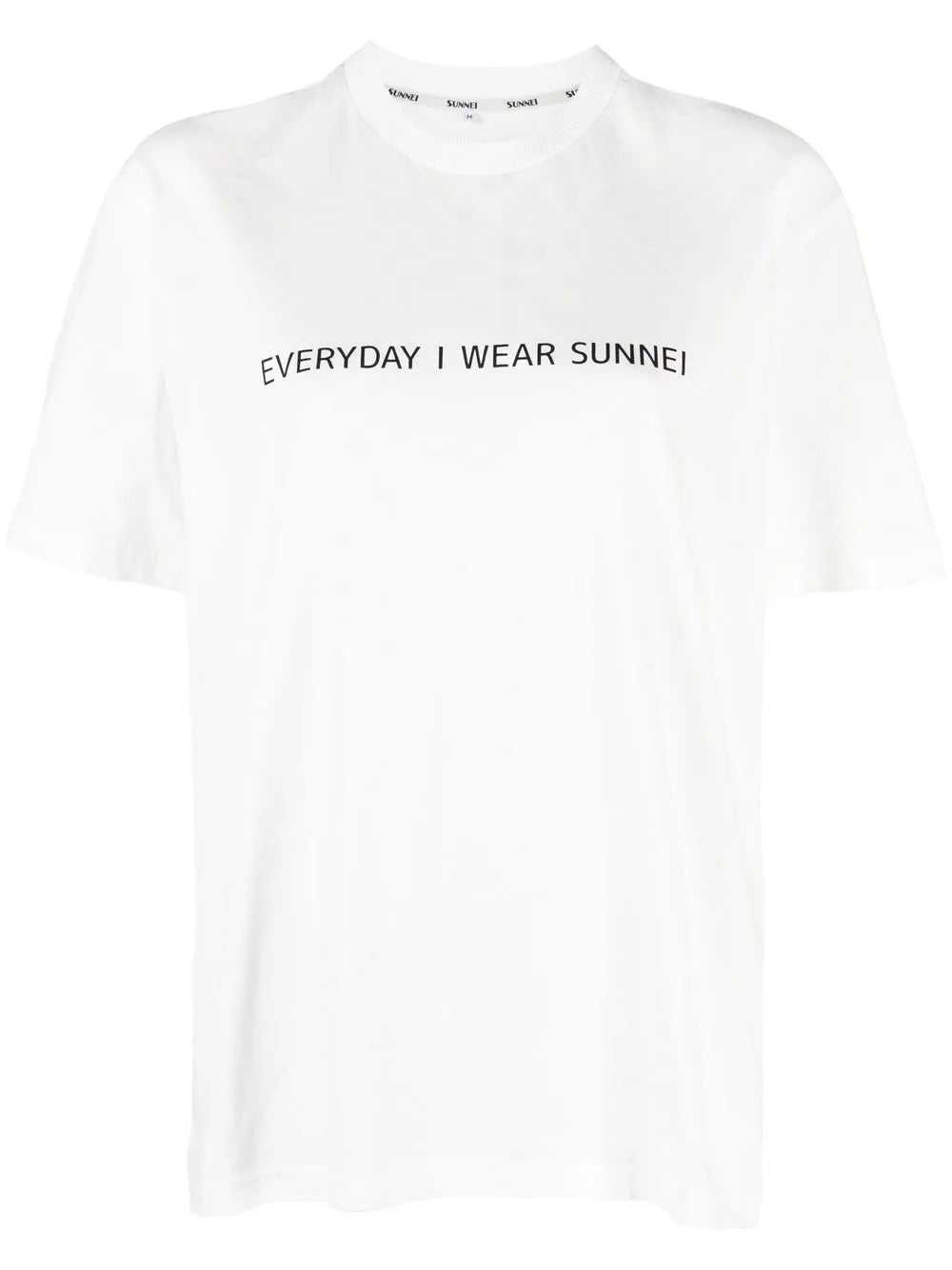 Slogan-Print Cotton T-Shirt