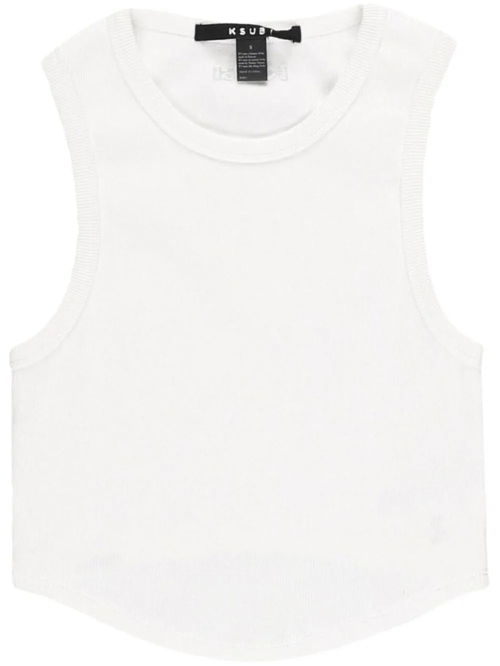 Cotton Cropped Tank Top