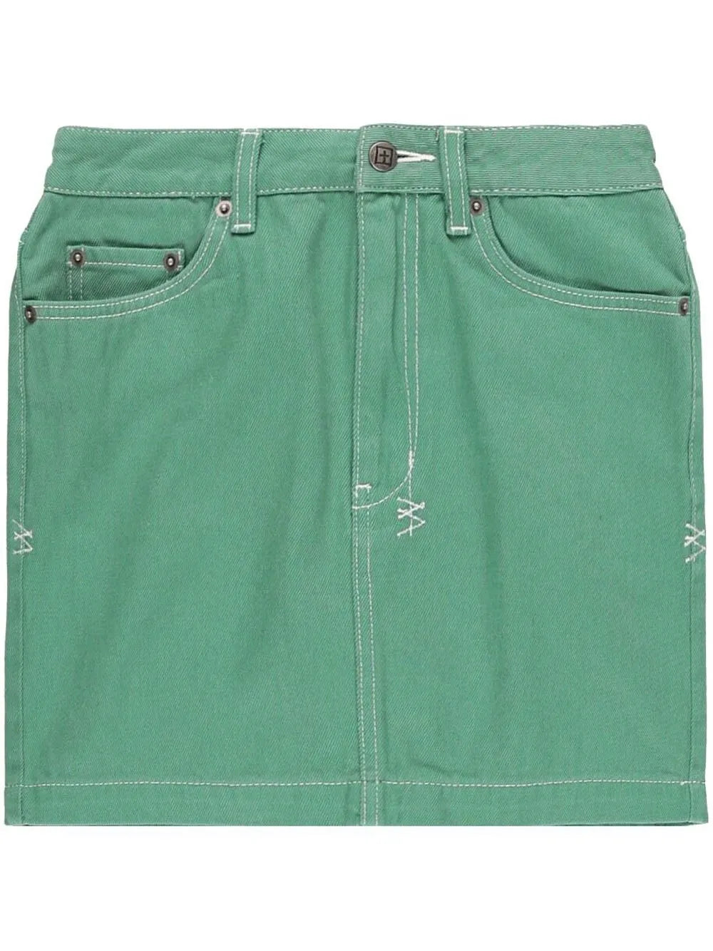 Five-Pocket Mini Skirt