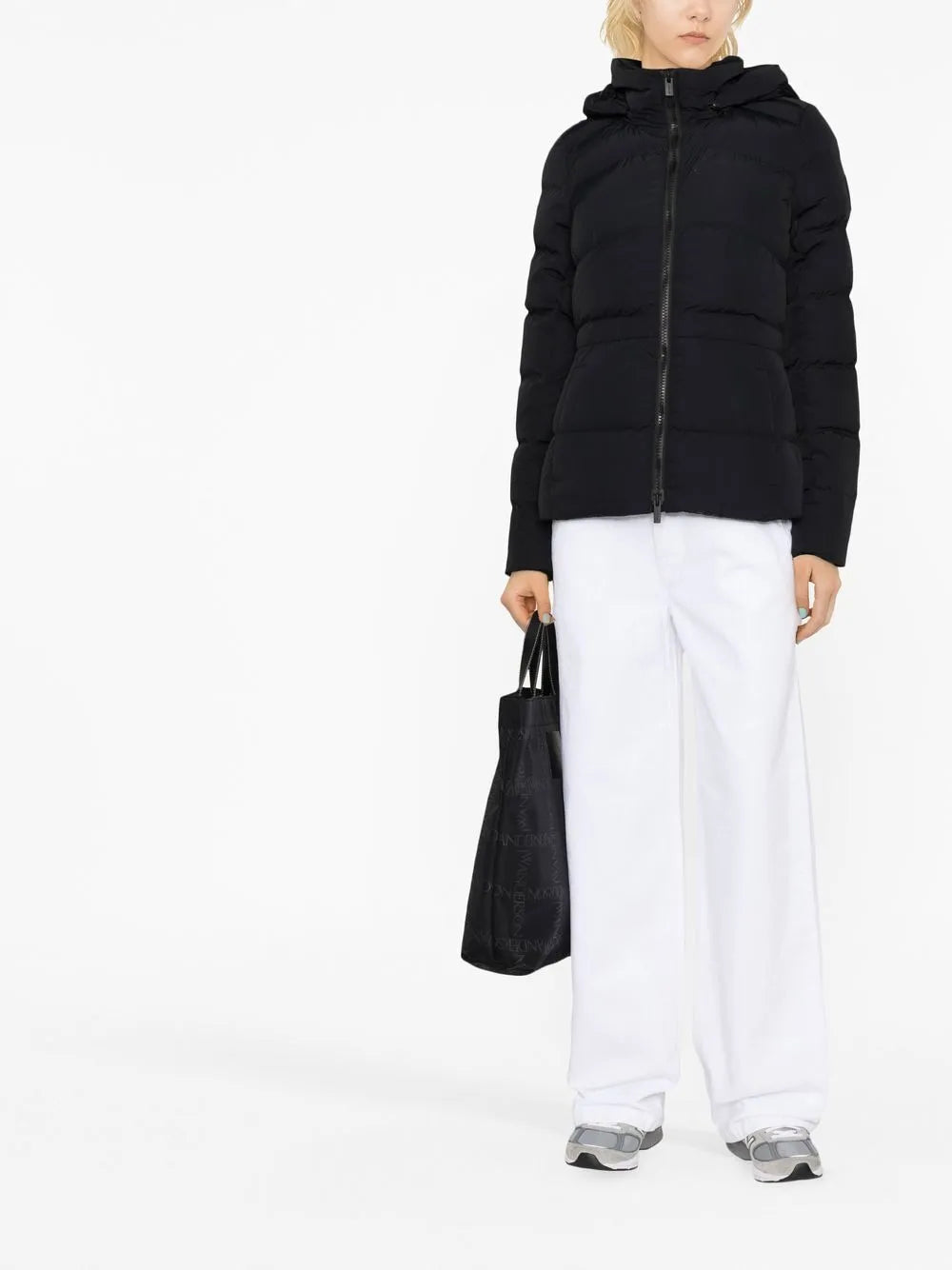 Aurora Hooded Shell-Down Jacket