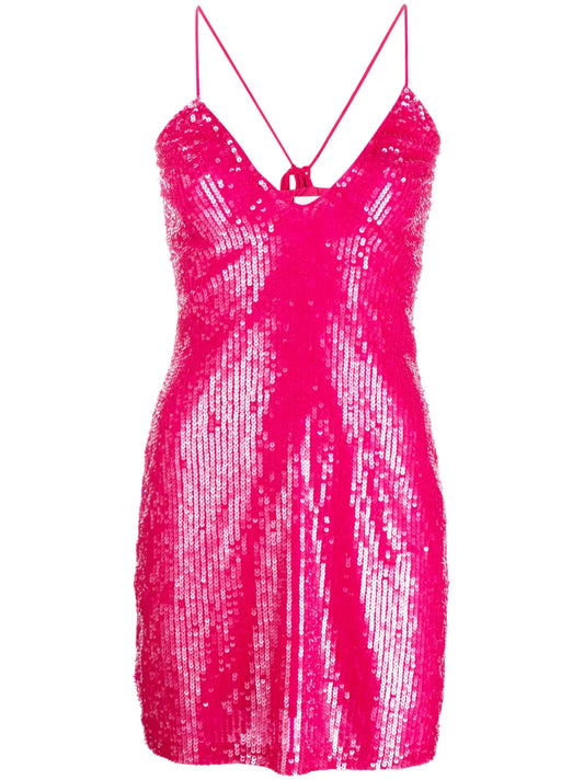 Gleam Sequinned Mini Dress