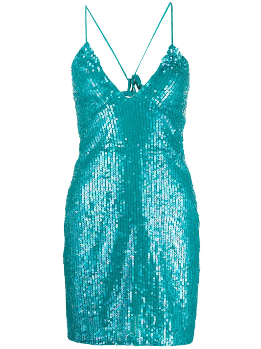 Gleam Sequinned Mini Dress