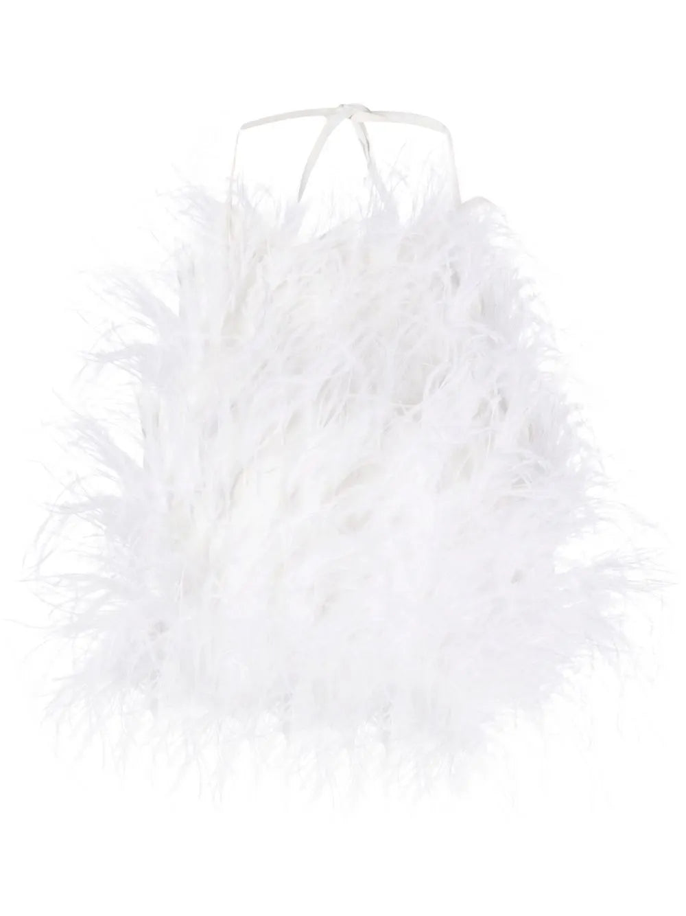Joey Feather Crepe-De-Chine Top