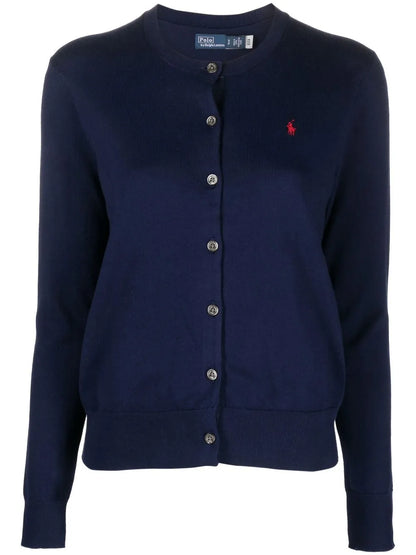 Polo Pony Embroidered Cardigan