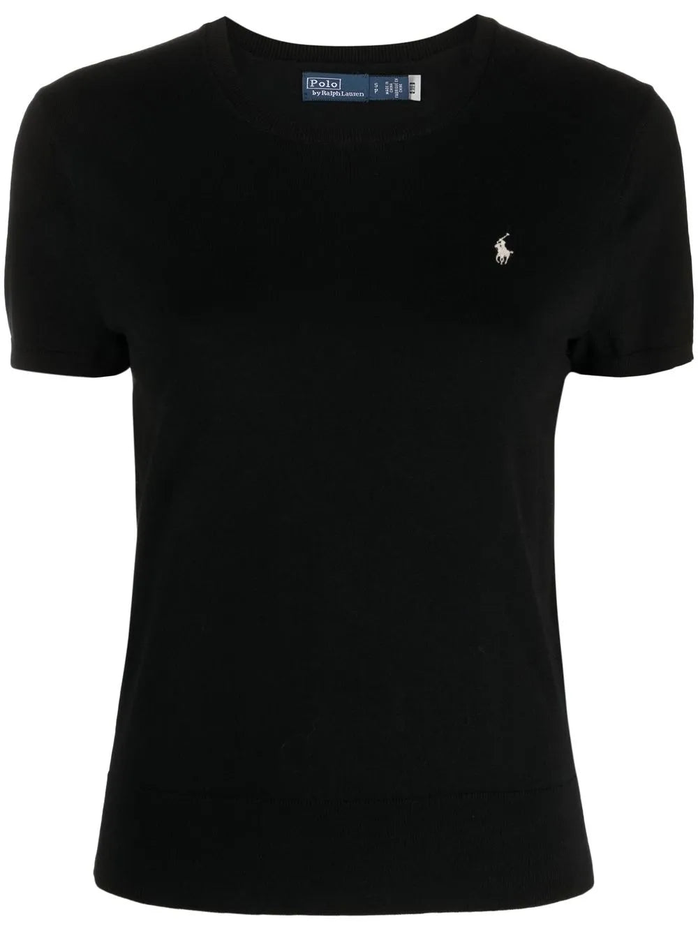 Logo-Embroidered Knitted T-Shirt