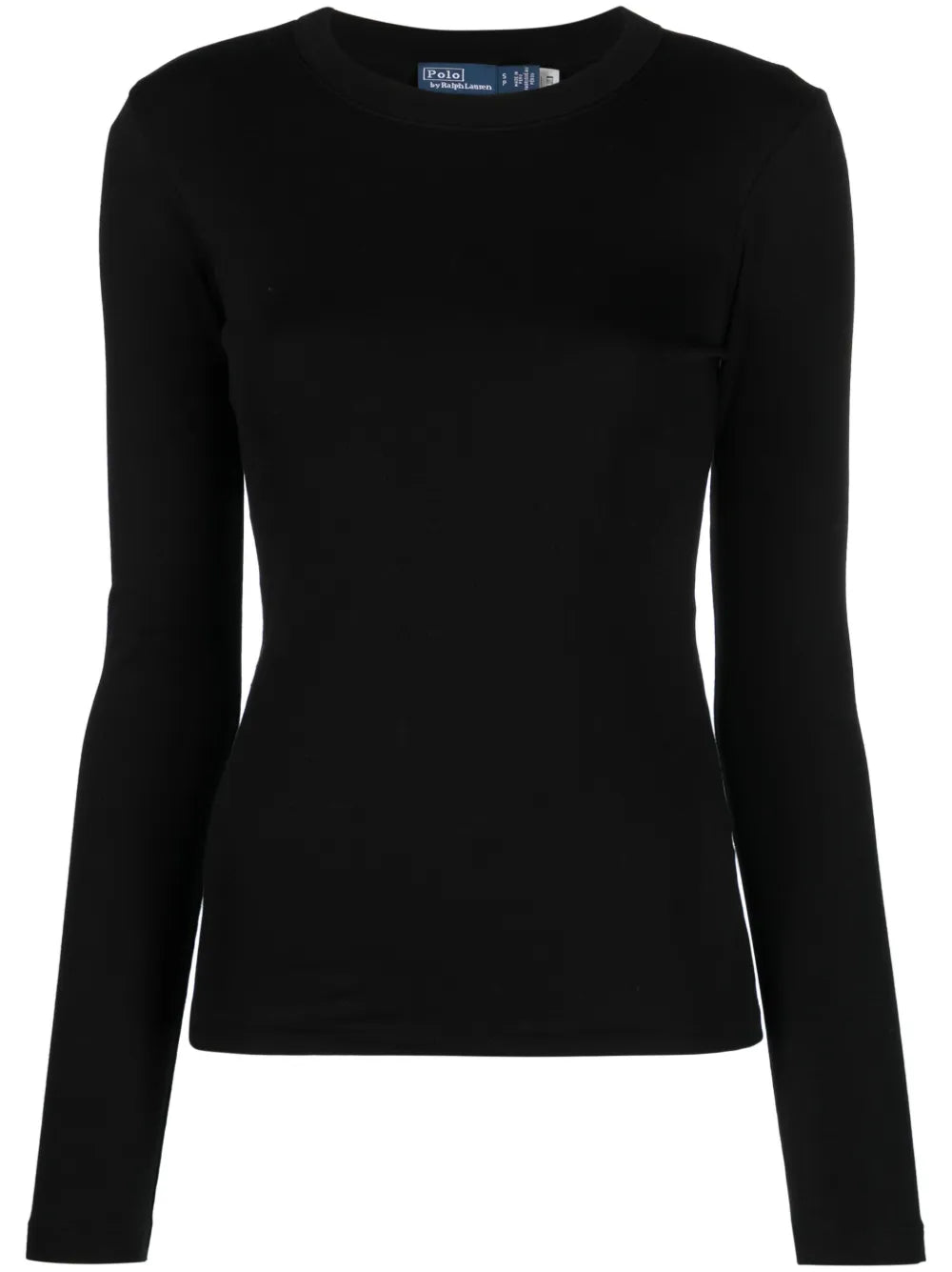 Long-Sleeve Round-Neck Top