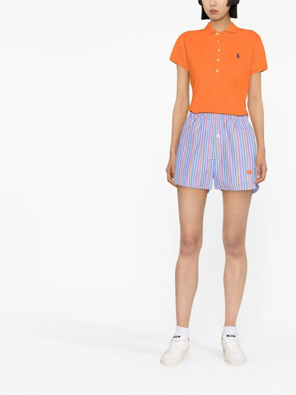 Logo-Embroidered Slim-Fit Polo Shirt