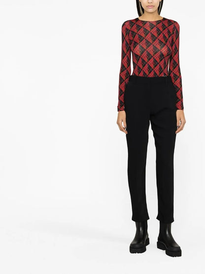 High-Waisted Trousers