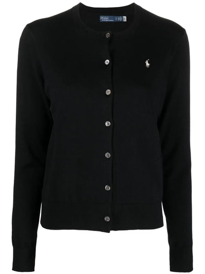 Polo Pony Embroidered Cardigan